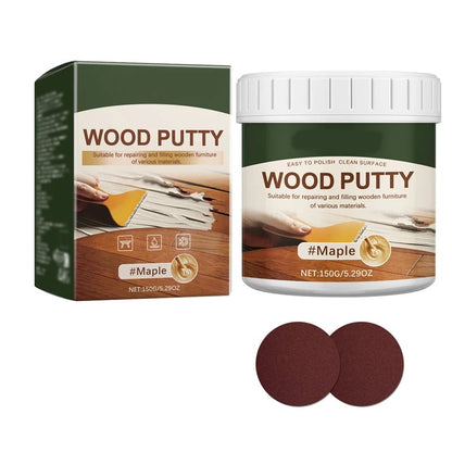 🚪Wood Repair Filler Putty – Fill Cracks, Chips & Worn Edges for a Smoother Finish