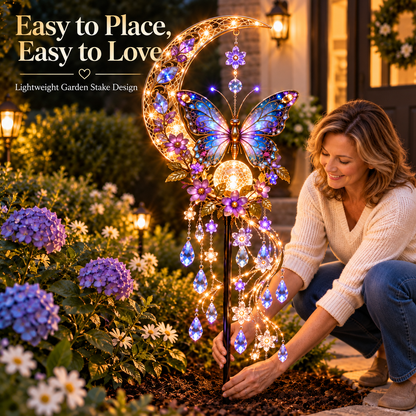 🦋 Butterfly Moonlight Cascade™ – Turn Your Garden Into a Glowing Moonlit Dream