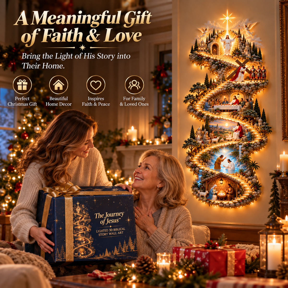 The Journey of Jesus as a meaningful Christmas gift