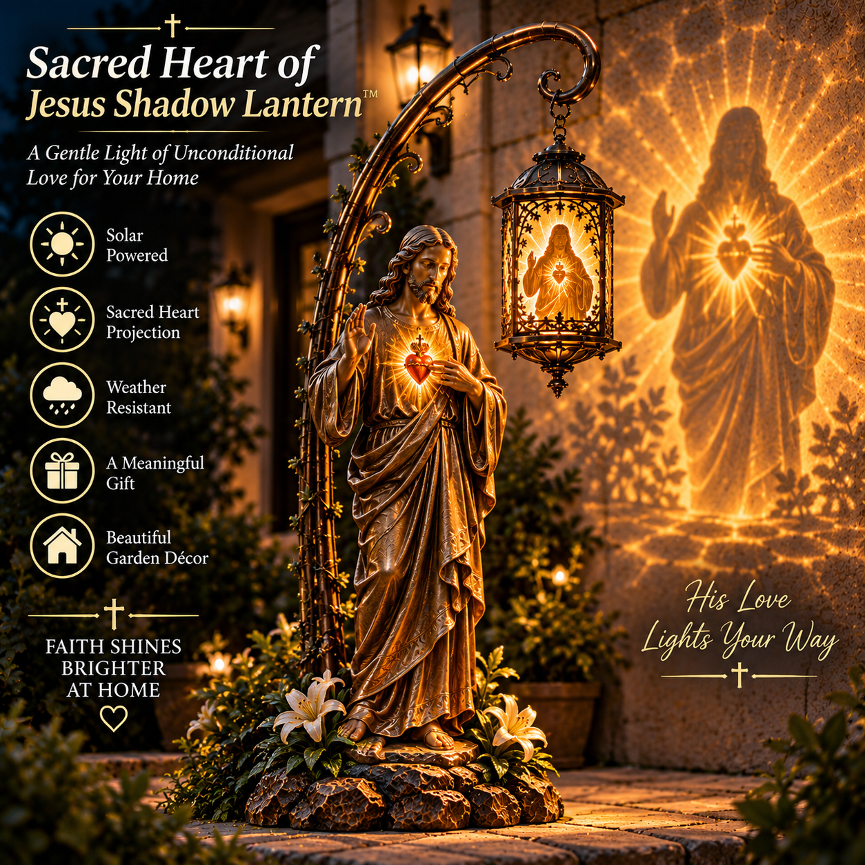 ❤️ Sacred Heart Blessing Lantern™