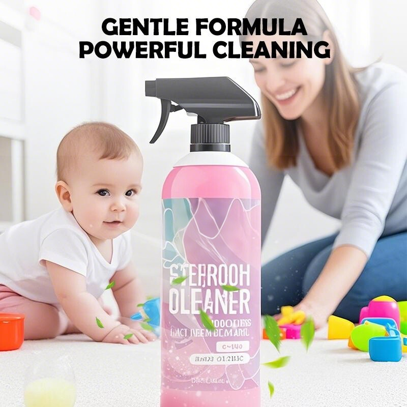 🛁 Bathroom Mold Stain & Grime Cleaner Spray – For Tile, Glass, Grout & More