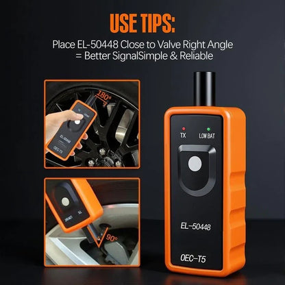 Tire Pressure Monitoring System Reset Tool