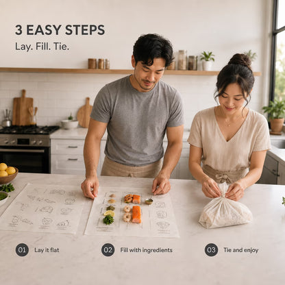 Cut-to-Size Printed Baking Paper – Easy Kitchen, Oven & Meal Prep Sheets