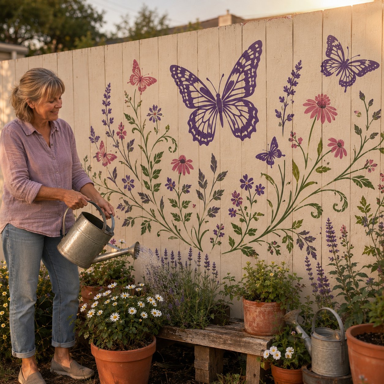 💥 LAST DAY 49% OFF – 🌿 Garden Wall Stencil™ Collection | Make your walls look lively and not monotonous