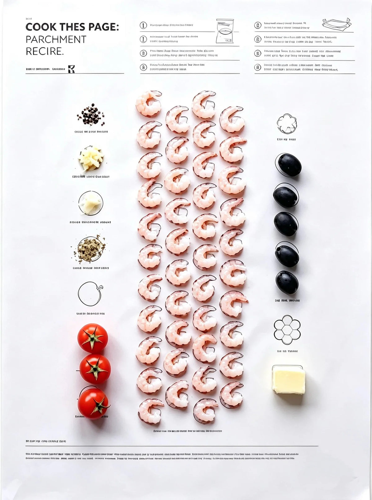 Cut-to-Size Printed Baking Paper – Easy Kitchen, Oven & Meal Prep Sheets