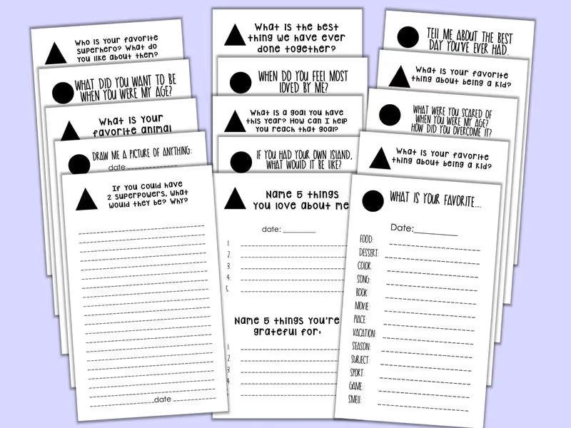 💌 Just Between Us – Back & Forth Journal for Parents, Grandparents & Kids