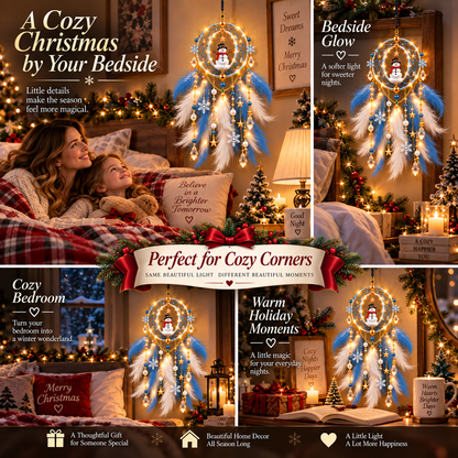 ✨️Christmas Dreamcatcher  Décor — A Small Token of Warmth, Protection & Holiday Blessings
