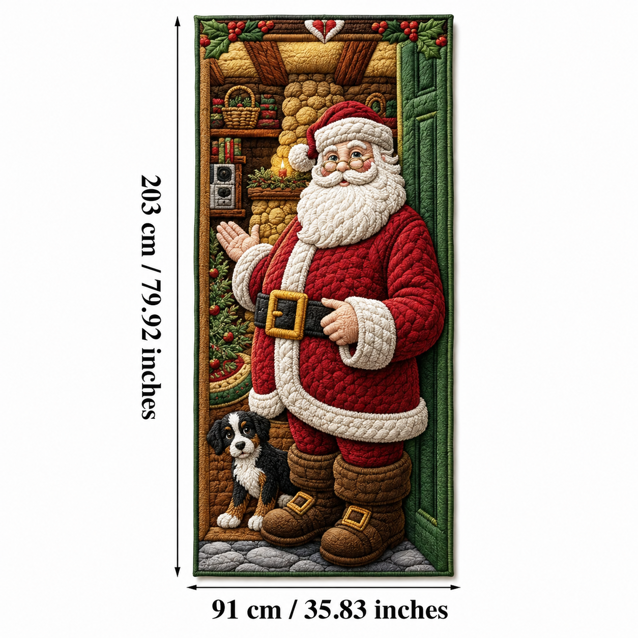 Last day 50% OFF🌟2026 3D Christmas front door decoration