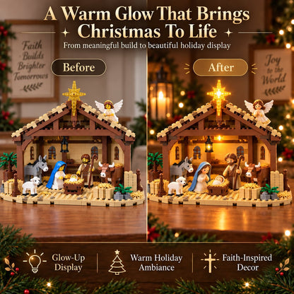 🌟The Nativity Story Building Block Set