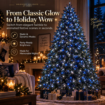 🎄 Christmas Hot Sale – 50% OFF ✨ Smart Christmas Tree Lights – Turn Your Tree Into a Living Light Show