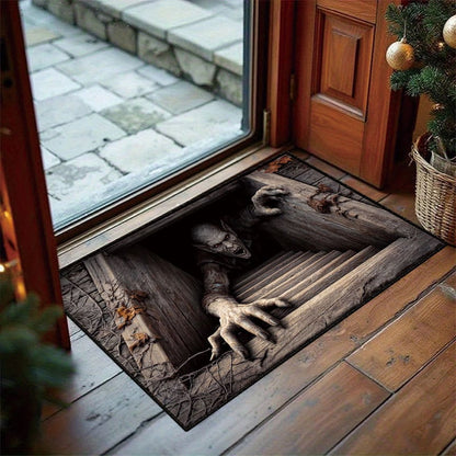 💀 2026 Halloween Hot Sale – Bottomless Skull Pit™ 3D Illusion Rug – Make Everyone Look Twice