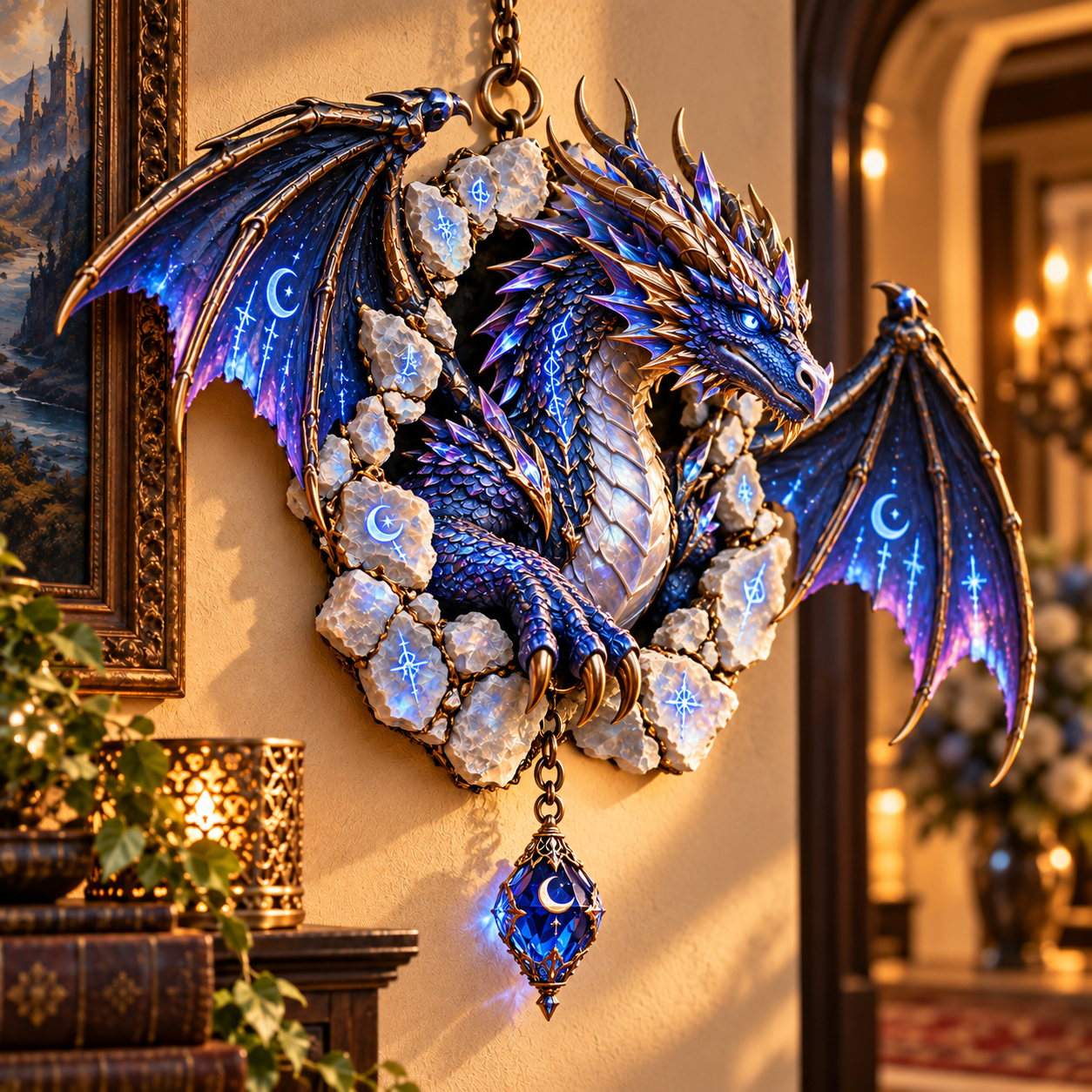 🌙 Celestial Moon Dragon