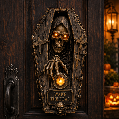 🎃 Halloween Sale 49% OFF – Haunted Interactive Doorbell Collection | Creepy Light-Up Front Door Decor