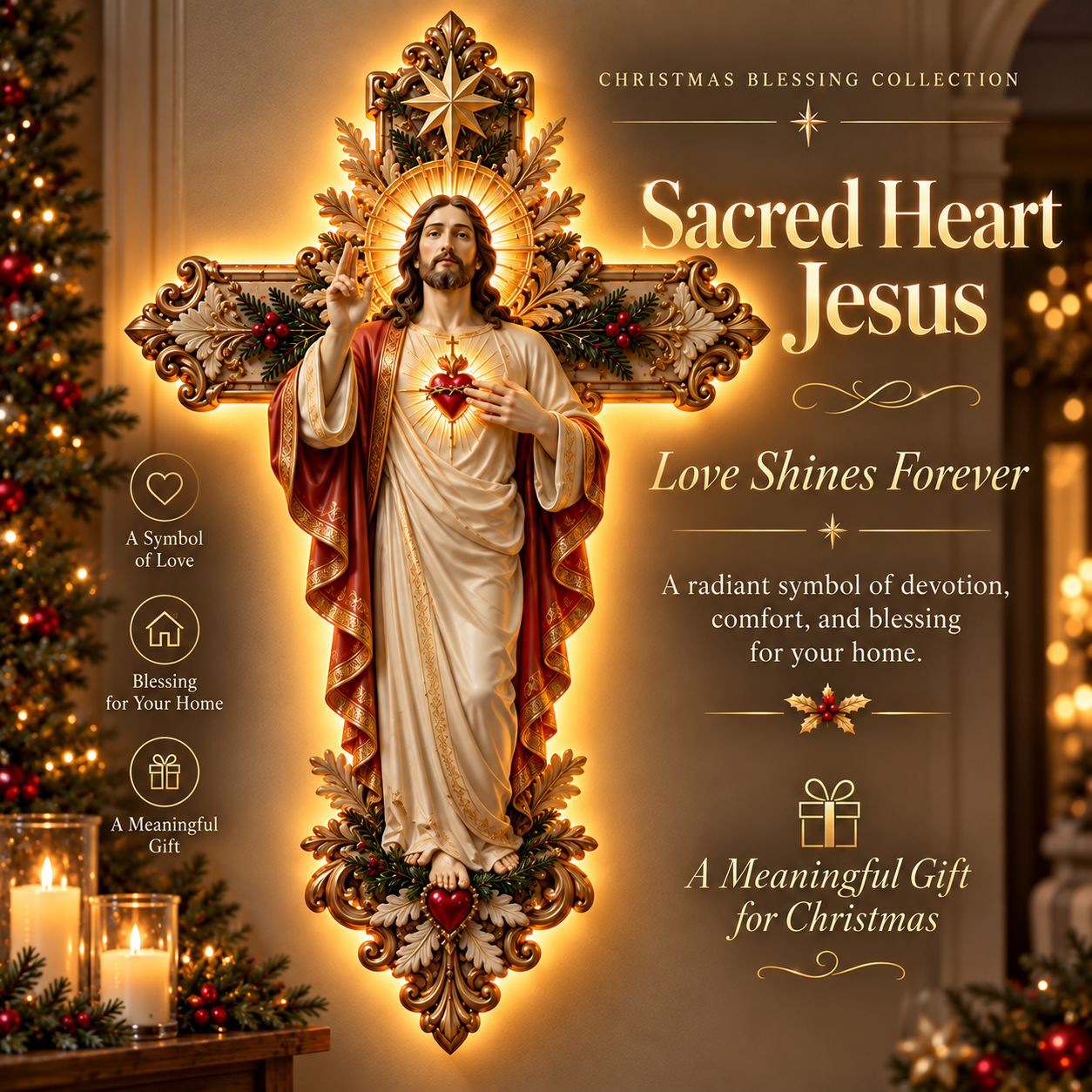 ❤️‍🔥 Sacred Heart Jesus