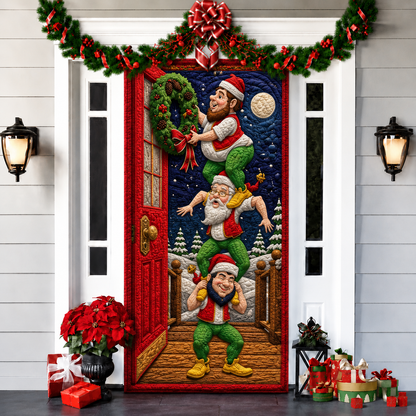 Last day 50% OFF🌟2026 3D Christmas front door decoration