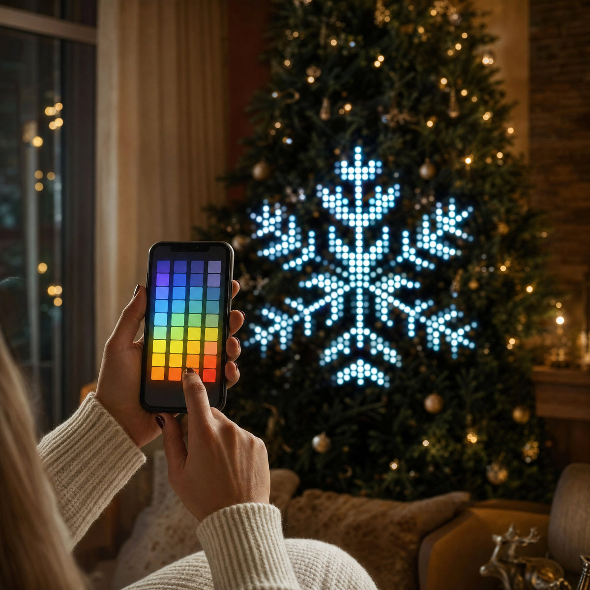 🎄 Christmas Hot Sale – 50% OFF ✨ Smart Christmas Tree Lights – Turn Your Tree Into a Living Light Show