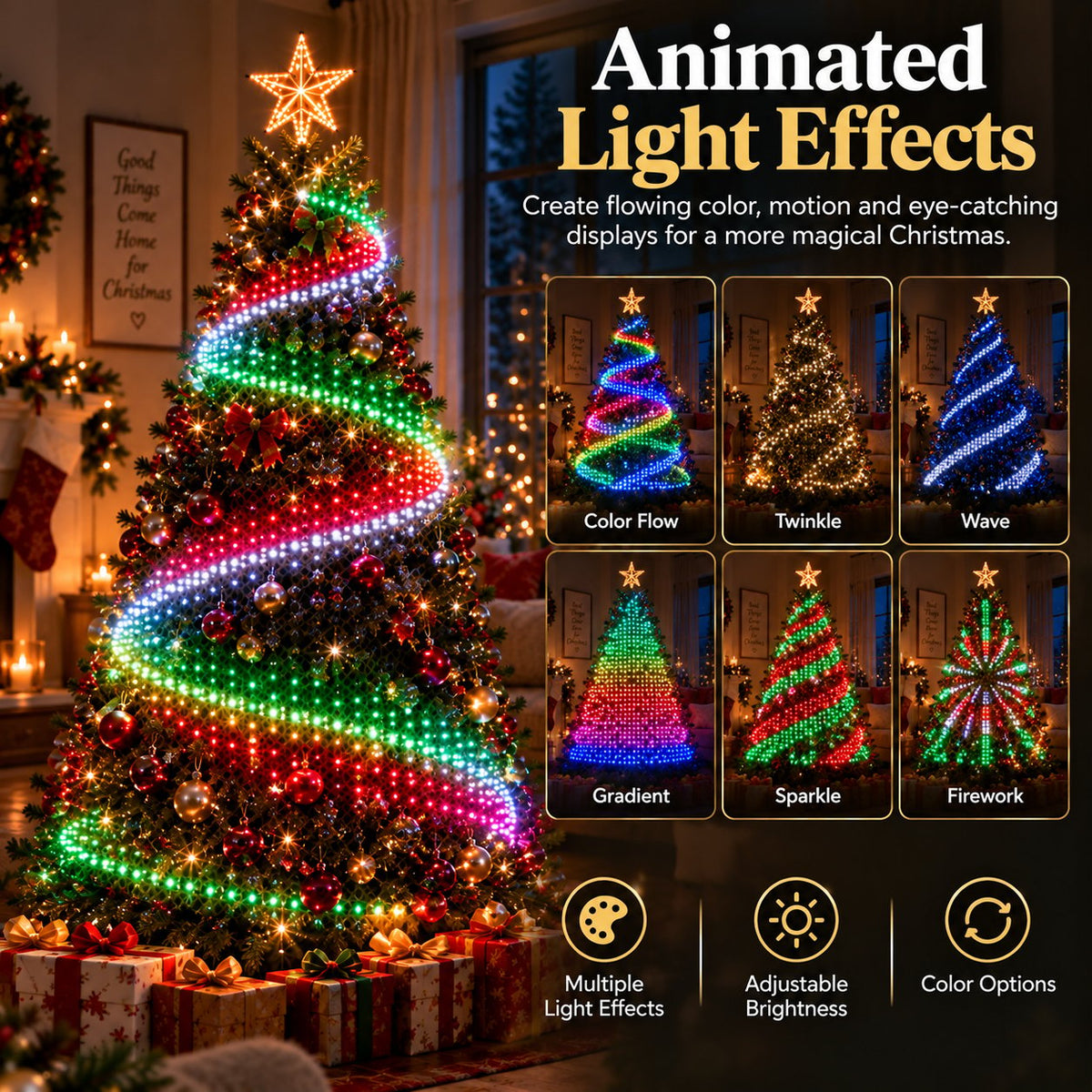 🎄 Smart Christmas Tree Lights – Turn Your Tree Into a Living Light Show