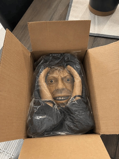 👀 Realistic Halloween Window Peeper – 10.2" Suction Cup Prank Decoration