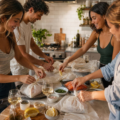 Cut-to-Size Printed Baking Paper – Easy Kitchen, Oven & Meal Prep Sheets