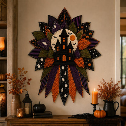 🔥Last Day 49% OFF - 🎃DIY Quilted Halloween Pumpkin Door Hanger Kit