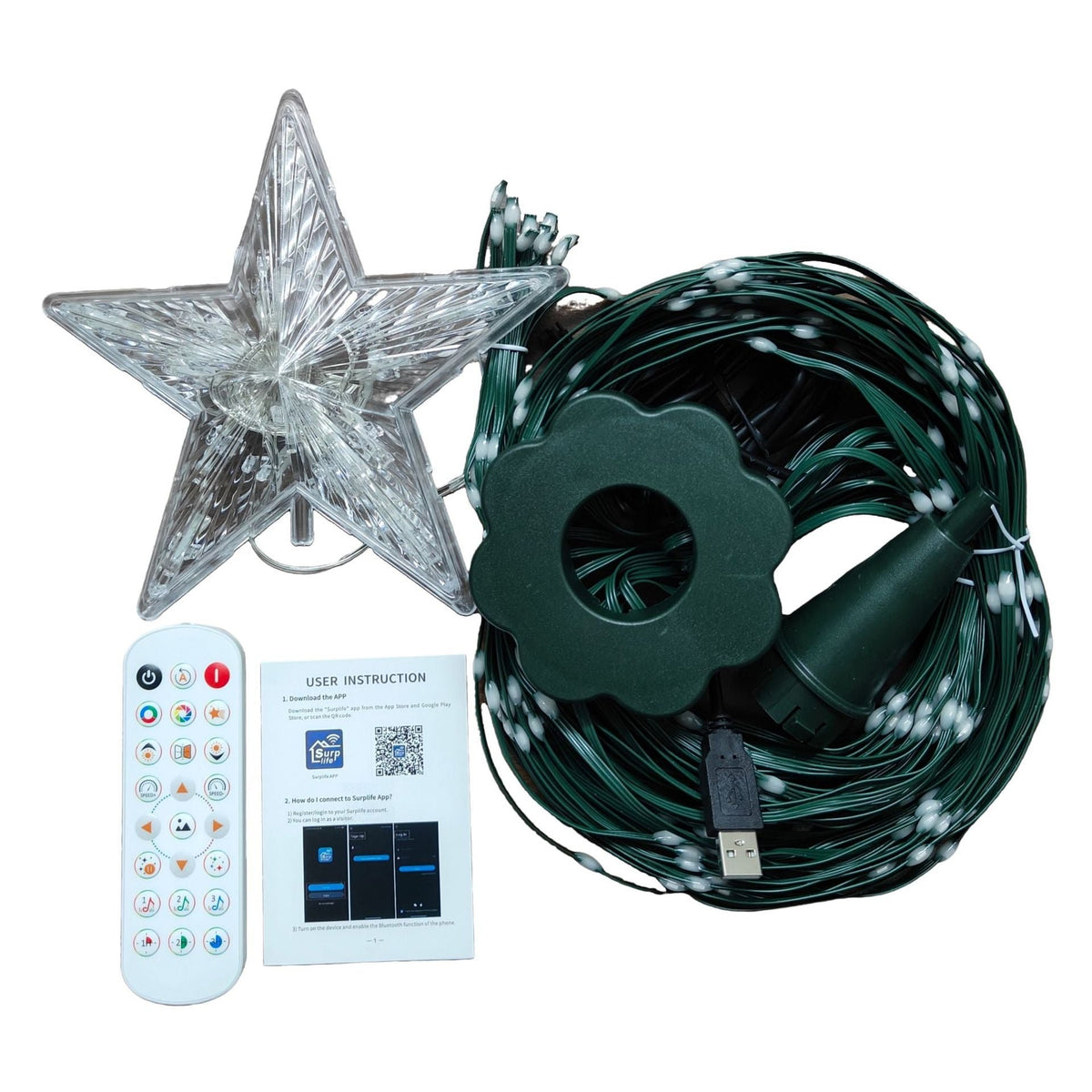 🎄 Christmas Hot Sale – 50% OFF ✨ Smart Christmas Tree Lights – Turn Your Tree Into a Living Light Show