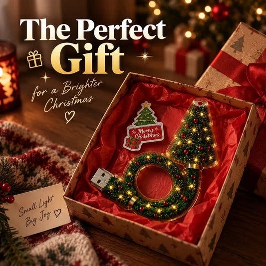 🎄 Christmas Tree USB Projector Light – A Little Holiday Magic Anywhere