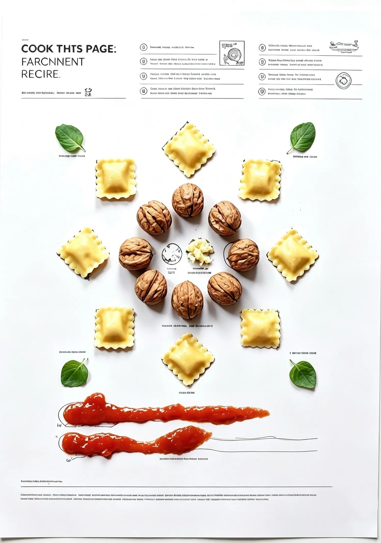 Cut-to-Size Printed Baking Paper – Easy Kitchen, Oven & Meal Prep Sheets