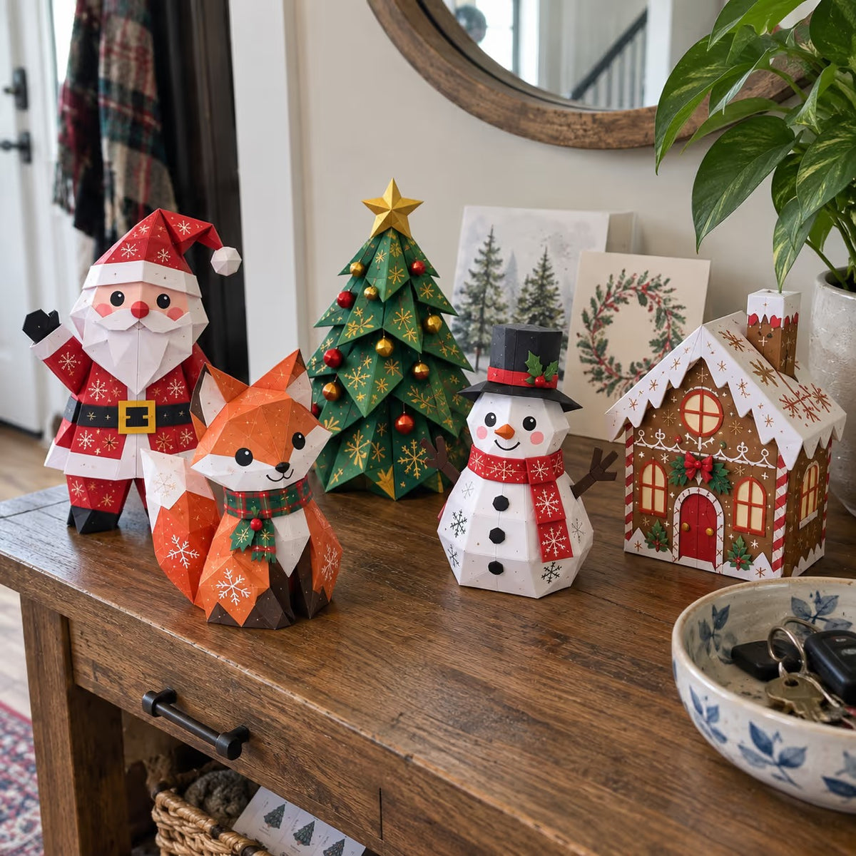 🎄 Paper Christmas Master Set™ – 5-in-1 3D Holiday Craft Kit with 250 Festive Papers