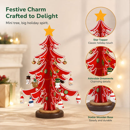 🎄 DIY Wooden Christmas Tree Ornament
