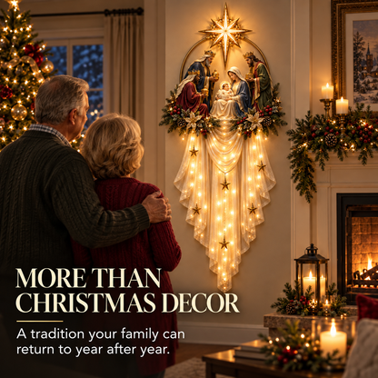 ✨ Bethlehem Magi Blessing Wall Light™ – Follow the Star Home