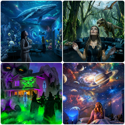 Galaxy Ocean Projector for Bedroom