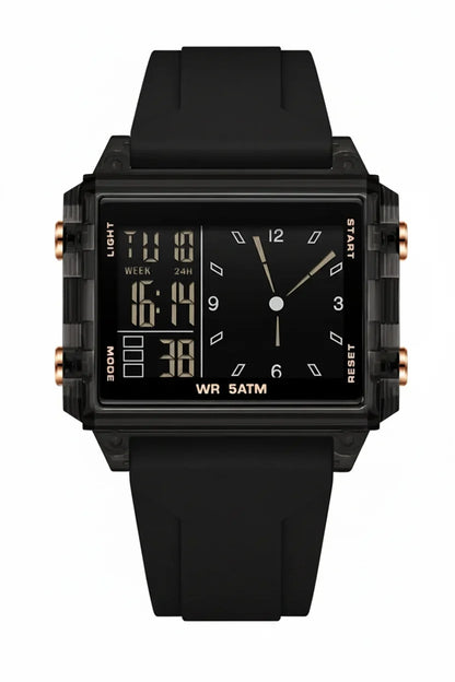Zavrlygoods™ Analog-Digital Sport Watch – Waterproof, Luminous & Multi-Function