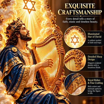 ✡️Jewish Heritage Illuminated Wall Art – High Priest Inspired Design