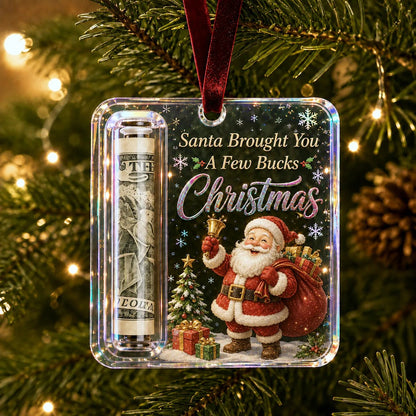 🔥Last day with huge discounts! – ✨🎄Christmas Cash Gift Holder Ornament
