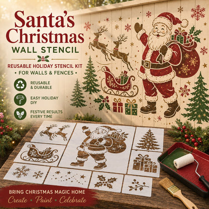 💥 LAST DAY 49% OFF – 🌿 Garden Wall Stencil™ Collection | Make your walls look lively and not monotonous