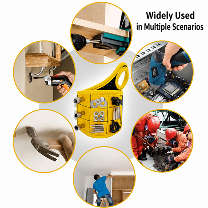 🧲 Magnetic Tool Wristband – Hands-Free Holder for Screws, Bits, Nuts & Bolts