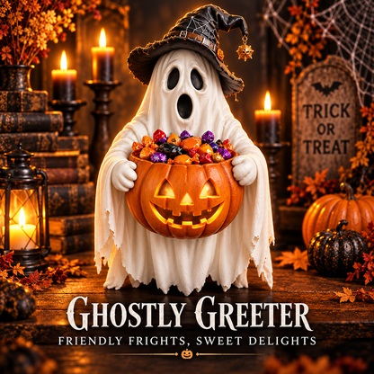 🎃Glowing Halloween Guardian Candy Bowl Collection™ – 5 Spooky Characters for Treats & Decor