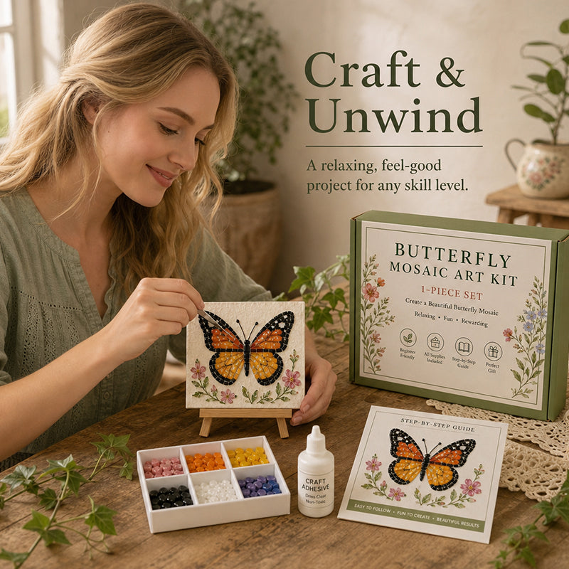 Watering Can Mosaic Art Kit