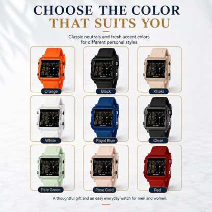 Zavrlygoods™ Analog-Digital Sport Watch – Waterproof, Luminous & Multi-Function