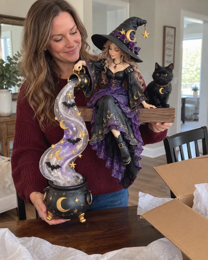 ⏳ Last Day 49% OFF – 🎃 Halloween Magic Cascade Shelf Light Collection | 5 Glowing Gothic Styles for Shelves, Mantels & Spooky Décor ✨