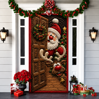 Last day 50% OFF🌟2026 3D Christmas front door decoration