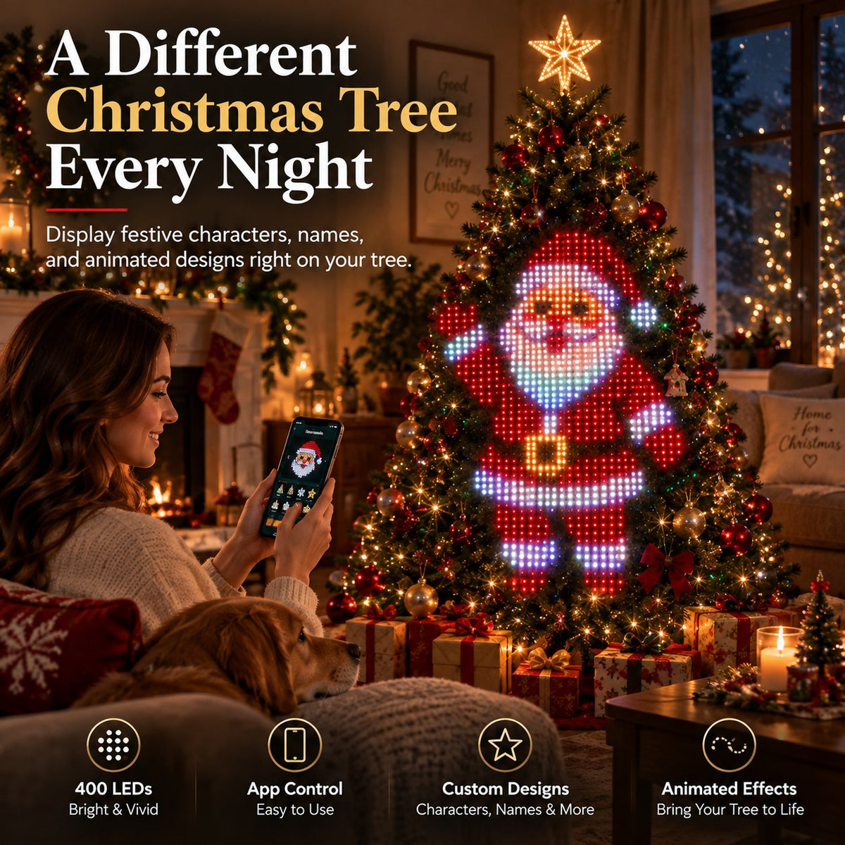 🎄 Smart Christmas Tree Lights – Turn Your Tree Into a Living Light Show
