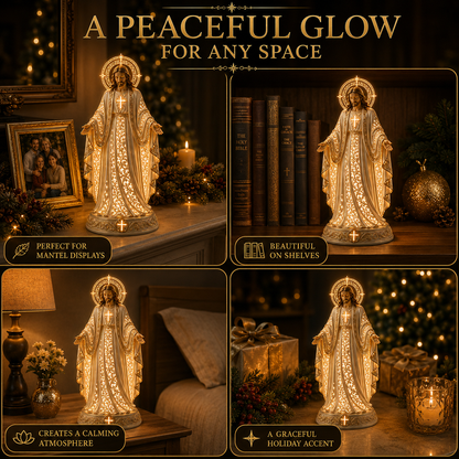 🎄 Jesus Christmas Guardian Light ✨ – A Beautiful Symbol of Faith, Love & Hope
