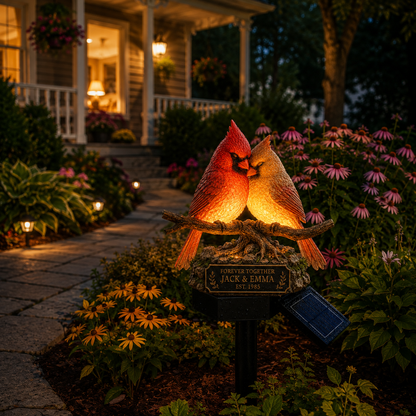 Personalized Solar Memorial Garden Light – Custom Family, Pet & Tribute Designs