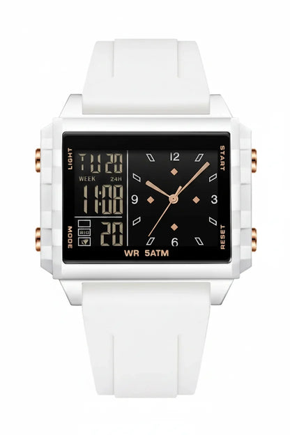 Zavrlygoods™ Analog-Digital Sport Watch – Waterproof, Luminous & Multi-Function