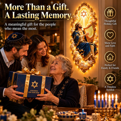 ✡️Jewish Heritage Illuminated Wall Art – High Priest Inspired Design