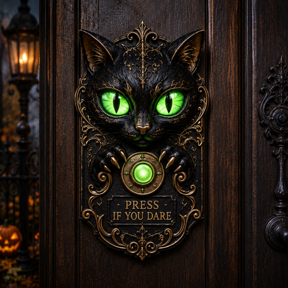 🎃 Halloween Sale 49% OFF – Haunted Interactive Doorbell Collection | Creepy Light-Up Front Door Decor