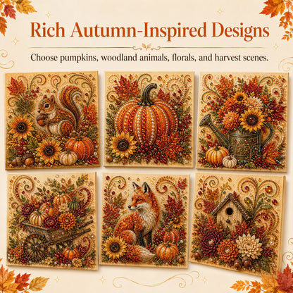 🔥 Last Day 49% OFF 🍂💎 Autumn Pearl Painting Kit – Relaxing DIY Craft to Create Sparkling Fall Artwork 🖌️