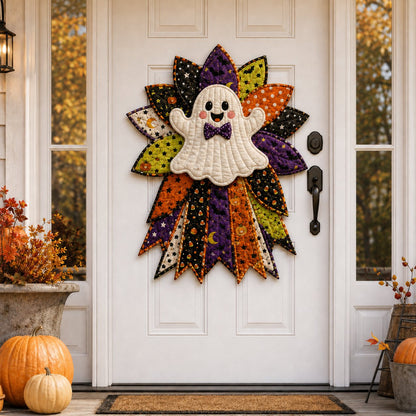 🔥Last Day 49% OFF - 🎃DIY Quilted Halloween Pumpkin Door Hanger Kit