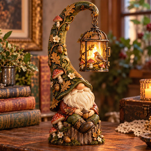 ✨Last Day 49% OFF✨🍄 Woodland Gnome Lantern – Magical Garden Light